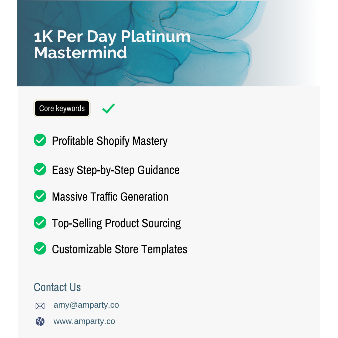    Shopify Store Profit Blueprint: Make $1000/Day Online
