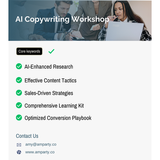AI-Enhanced Research，Sales-Driven Strategies，Optimized Conversion Playbook