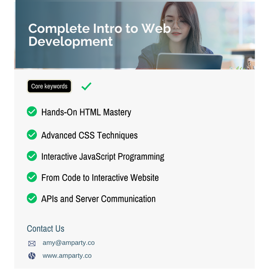    "Complete Intro to Web Development v3 – Begin Your Coding Career"