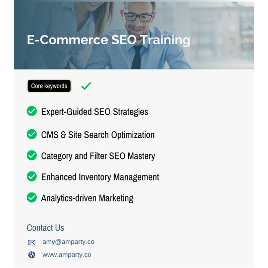    eCommerce SEO Mastery: Boost Your Online Store's Performance