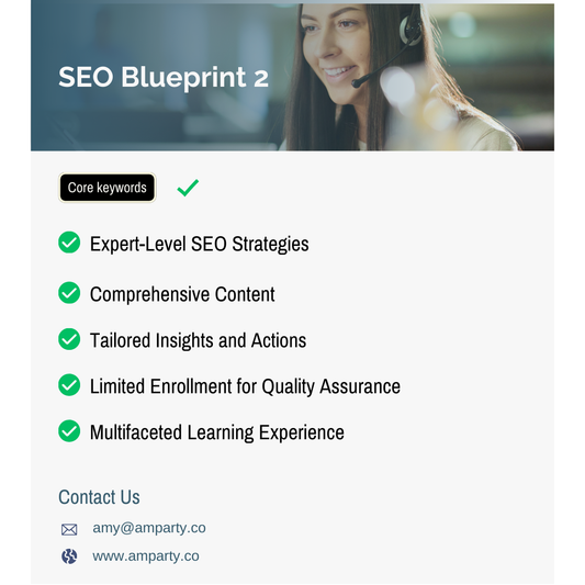    SEO Blueprint courses,Skyrocket Google traffic with strategies 