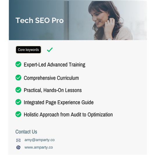    Tech SEO Pro: Advanced Technical SEO Course – Join the Top 1%