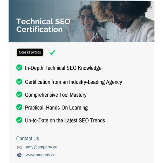    Technical SEO Certification by Blue Array,Become an SEO Expert